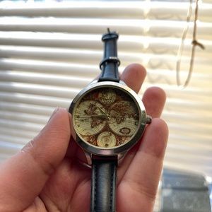 Decree World Map Cute Watch